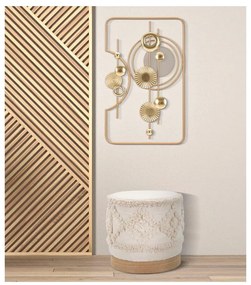 Kovová nástenná dekorácia 49,5x80 cm Goldy – Mauro Ferretti