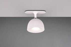 Stmievateľná biela LED stolová lampa s klipom (výška 41 cm) Maxima – Trio