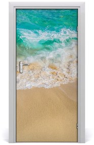 Fototapeta na dvere samolepiace pláž a more 85x205 cm