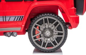 LEAN CARS Elektrické autíčko na batérie Mercedes G63 BBH-0003 červené