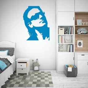 Veselá Stena Samolepka Bono Vox (U2) Farba: modrá, Veľkosť: 100 x 77 cm
