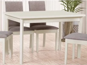 Obdĺžny jedálenský stôl Maxim 120x80 cm, béžový kašmír%