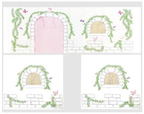 Detský záves k posteli 3 ks 195x75 cm Birdy – Vipack