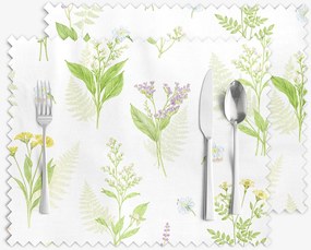 Goldea prestieranie na stôl teflónové - lesné kvety - sada 2ks 30 x 40 cm