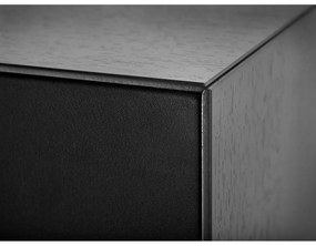 Čierna TV komoda Edge by Hammel