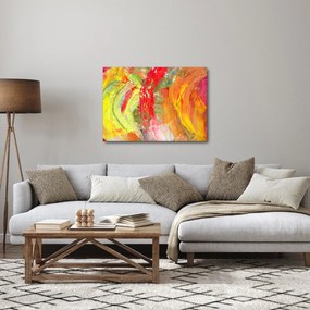 Obraz abstrakcie - maľba (70x50 cm)