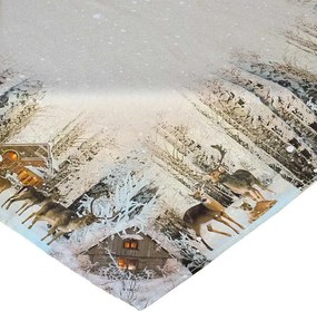 Obrus Jelenia rodinka 85 × 85 cm