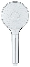 WENKO 26362100 - Sprchová hlavica WATERSAVING SYSTEM 12x12 cm lesk. chróm/biela