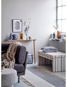 Čierna terakotová váza Bloomingville Niza, výška 16,5 cm