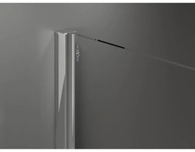 Mexen Velar, posuvné dvere do otvoru 90x200 cm, 8mm číre sklo, chrómový profil, 871-090-000-01-01