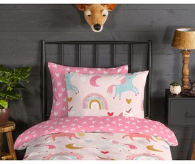 Flanelové detské obliečky na jednolôžko 140x200 cm – Good Morning