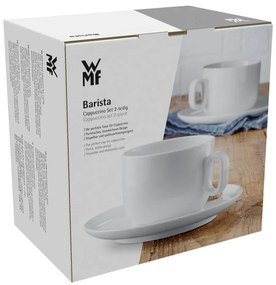 Biele porcelánové šálky v súprave 2 ks na cappuccino 160 ml Barista – WMF