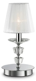 Stolová lampa Ideal lux 059266 PEGASO TL1 SMALL BIANCO 1xE14 40W