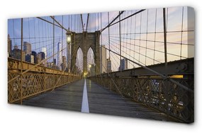 Obraz na plátne Stĺpec most slnko 100x50 cm