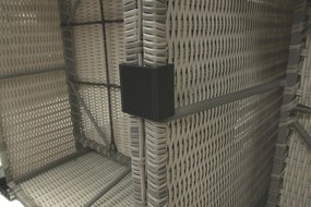 Deokork Ratanová variabilná zostava SEVILLA 2in1 (sivá)