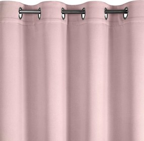 ZÁVES NA KRÚŽKOCH NERISA 140X250 CM PUDROVÁ