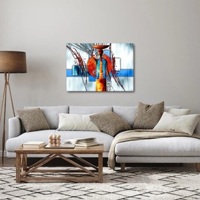 Obraz maľby starovekej osoby (70x50 cm)
