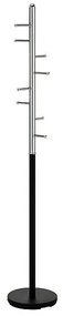 Volně stojící věšák Ferro černý/stříbrný