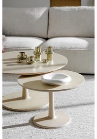 Okrúhly konferenčný stolík v dekore duba v prírodnej farbe 60x60 cm Hobart – Rowico