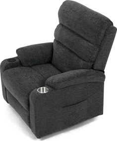 Elektrické polohovacie kreslo TV-S8348 GREY2 Farba: Sivá