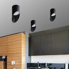 LED bodové svetlo Momo 8 čierne