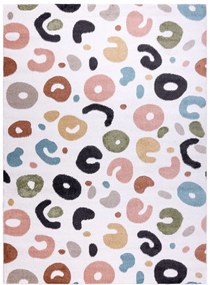 Dywany Łuszczów, Detský kusový koberec Fun Spots cream, 180x270, viacfarebná, detská izba