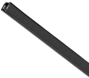 Koľajnica 150 cm čierna pre 3-fázovú koľajnicu