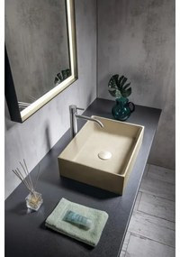 Sapho - Umývadlo na dosku FORMIGO 47,5x36,5 cm betón/béžová