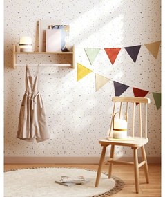 Nástenný detský vešiak z borovicového dreva v prírodnej farbe 52,5x20 cm Florentina – Kave Home