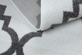 Koberec SKETCH - F343 Marocká mreža, krémovo - sivý