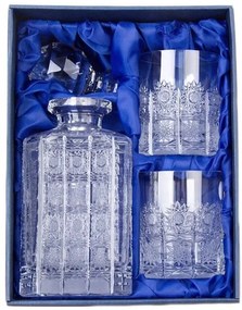 Onte Crystal Bohemia Crystal ručne brúsený whisky set 500pk 1+2