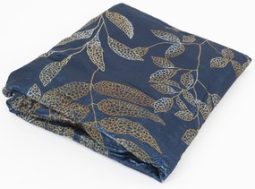 Deka mikroplyš Digital 150 × 200 cm – Gabriela tmavo modrá