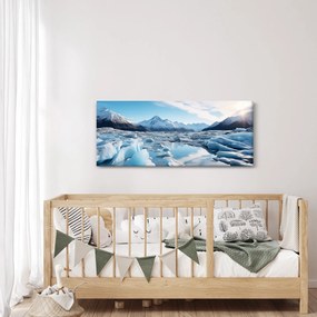 Obraz - Ľadovcové útvary (120x50 cm)