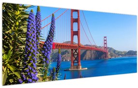 Obraz - Golden Gate Bridge, San Francisco (120x50 cm)