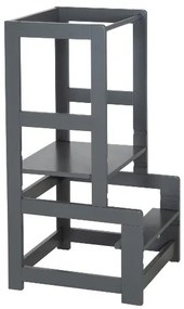 roba Drevená vzdelávacia Montessori veža (antracitová)  (100359194)