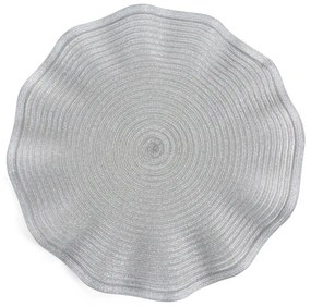 Podložka pod tanier JUNE strieborná (6 ks)