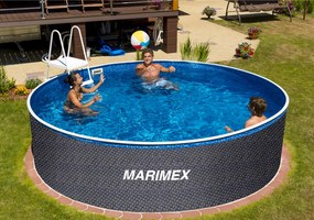 Marimex | Bazén Marimex Orlando 3,05x0,91 m s príslušenstvom - motív RATAN | 10303048