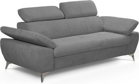 Trojsedák Gisele, stredne šedá látka