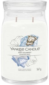 Yankee Candle Signature Soft Blanket Veľká vonnásviečka, 567 g, L