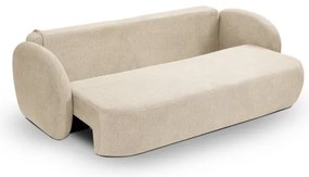 Rozkladacia trojmiestna pohovka OLBIA béžová