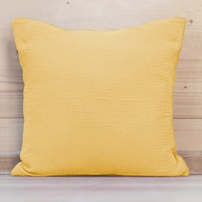 Biante Mušelínová obliečka na vankúš MSN-059 Svetlo žltooranžová 40 x 60 cm