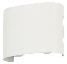 Brilagi - LED vonkajšie nástenné svietidlo FLAREBOX LED/4W/230V biele IP65
