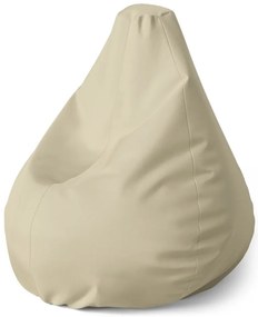 Sedací vak Pear piesková, béžová