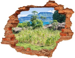Fotoobraz diera na stenu Jazero malawi nd-c-91343567