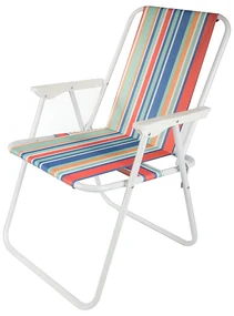 Verk 14414 Turistické skladacie kreslo oranžovo modré