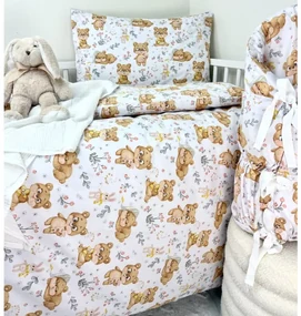 INTERMEDIC SK Posteľná obliečka do postieľky Macko s hviezdičkou 90x130/45x65cm