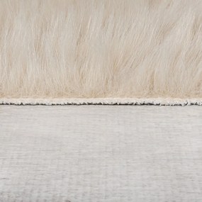 Béžová syntetická kožušina 80x150 cm Alpine Faux Fur – Flair Rugs