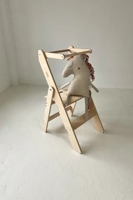 Učiaca montessori detská veža skladacia natural