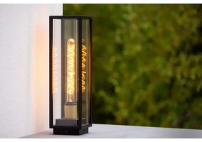 Lucide 27805/50/30 - Vonkajšia lampa LAURENS 1xE27/15W/230V IP54 50 cm čierna