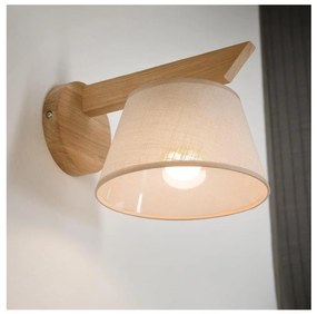 Brilagi - LED  Nástenné svietidlo ANTHONY 1xE14/40W/230V dub/béžová